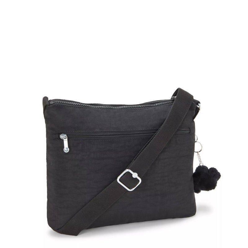 KIPLING KIPLING Kipling womens WomenÃ‚â€™s Alvar Bag, Super Light, Durable Messenger Bag, Nylon Shoulder Crossbody Bag, Black Noir, Medium US - Image 2